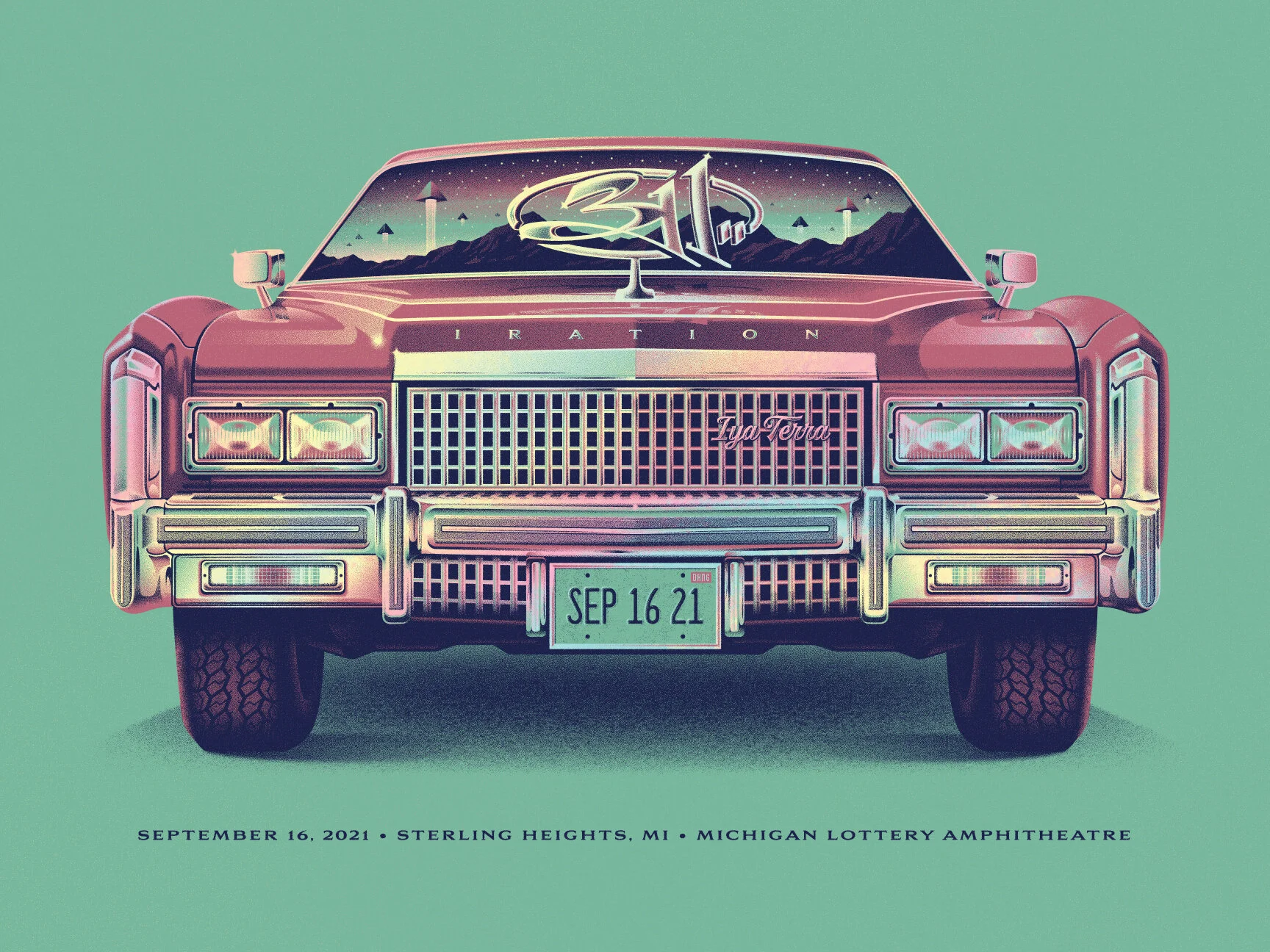 311 Sterling Heights, MI Poster — DKNG